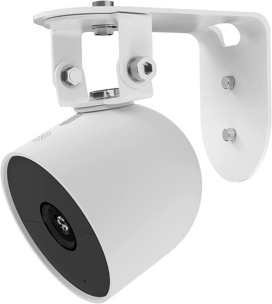 Metal Wall Mount for Google Nest Cam Outdoor Battery 2nd Generation, Anti-Drop, Provide Better Viewing Angles