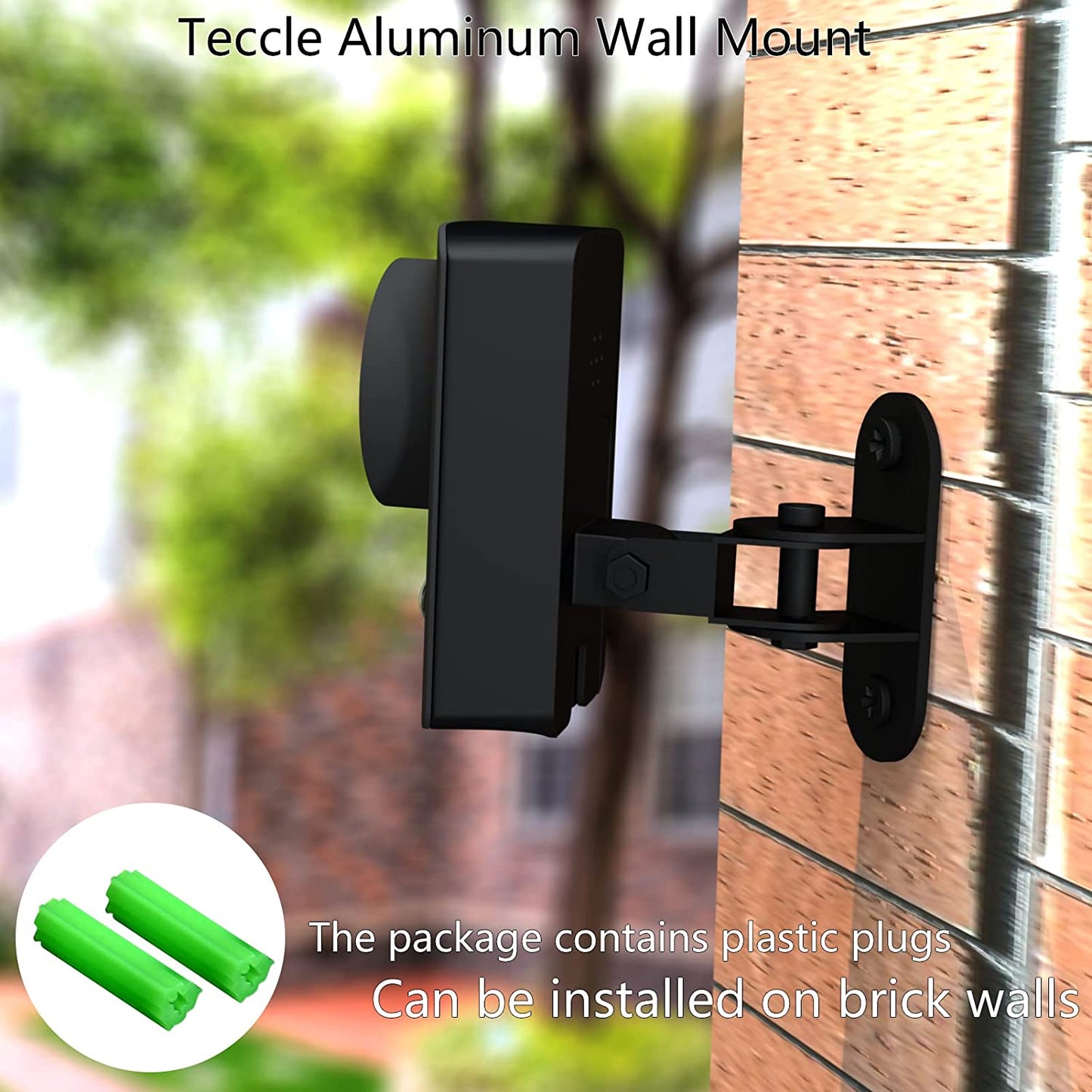 Teccle Metal Wall Mount Compatible with Simplisafe Camera